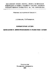 book Компьютерная алгебра. Вычисления в дифференциальной и разностной алгебре