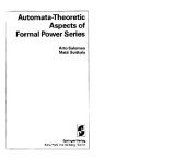 book Automata-theoretic aspects of formal power series