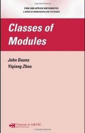 book Classes of modules