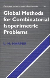 book Global Methods for Combinatorial Isoperimetric Problems