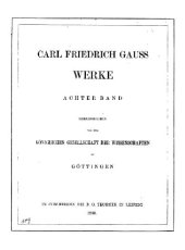 book Werke. Arithmetik und Algebra. Nachtraege zu Band 1-3