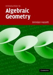 book Introduction to algebraic geometry