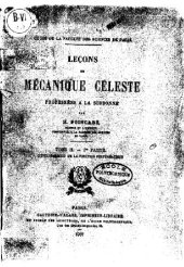 book Lecons de mechanique celeste