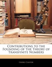 book Contributions to the founding of the theory of transfinite numbers