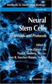 book Neural Stem Cells: Methods and Protocols