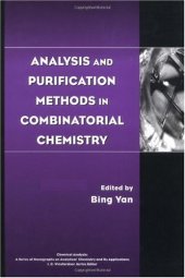 book Analysis and Purification Methods in Combinatorial Chemistry