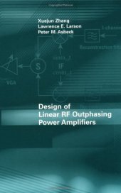 book Design of Linear RF Outphasing Power Amplifiers