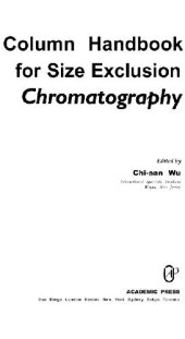 book Column Handbook for Size Exclusion Chromatography