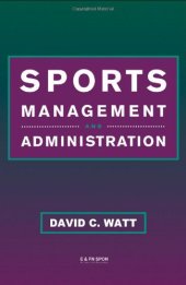 book Sports Management and Administration