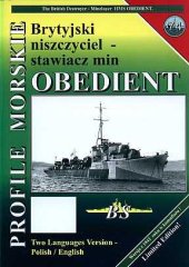 book Brytyjiski niszczyciel - stawiacz min Obedient