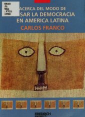 book Acerca del modo de pensar la democracia en America Latina