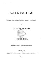 book Sahara und Sudan. Ergebnisse sechsjähriger Reisen in Afrika