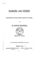 book Sahara und Sudan. Ergebnisse sechsjähriger Reisen in Afrika