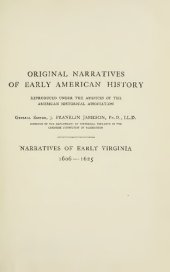 book Narratives of Early Virginia 1606-1626