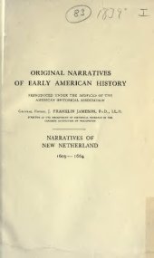 book Narratives of New Netherland 1609-1664