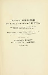 book Bradford's History of Plymouth Plantation 1606-1646