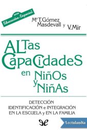 book Altas capacidades en niños y niñas