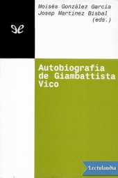 book Autobiografía de Giambattista Vico