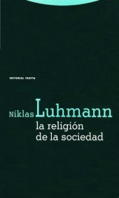 book La religión de la sociedad