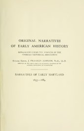 book Narratives of Early Maryland 1633-1684