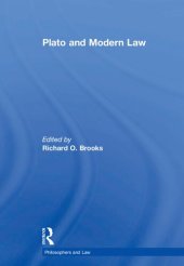 book Plato and Modern Law (Philosophers and Law)