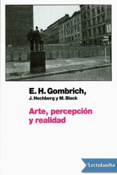 book Arte, percepción y realidad