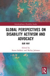 book Global Perspectives on Disability Activism and Advocacy: Our Way