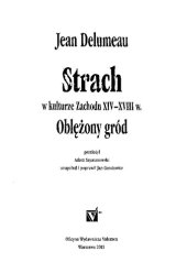 book Strach w kulturze Zachodu : XIV-XVIII w.: oblężony gród