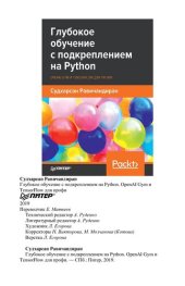 book Глубокое обучение с подкреплением на Python: OpenAI Gym и TensorFlow для профи