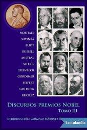 book Discursos premios Nobel