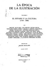 book La época de la Ilustración. El Estado y la cultura (1759-1808)