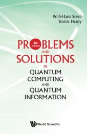 book Problems And Solutions In Quantum Computing And Quantum Information