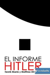 book El informe Hitler