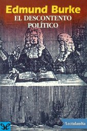 book El descontento político