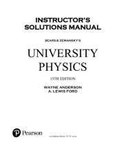 book University Physics With Modern Physics 15th Edition Instructor's Solution Manual and Discussion Questions