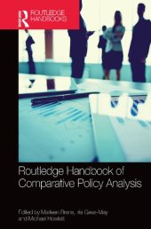 book Routledge Handbook of Comparative Policy Analysis