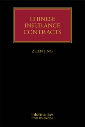 book Chinese Insurance Contracts: Law and Practice