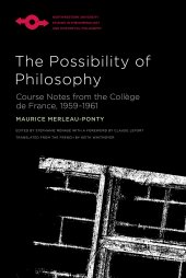 book Institution and passivity : course notes from the Collège de France (1954-1955)