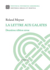 book La Lettre aux Galates