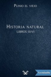 book Historia natural Libros III-VI