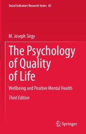 book The Psychology of Quality of Life: Wellbeing and Positive Mental Health