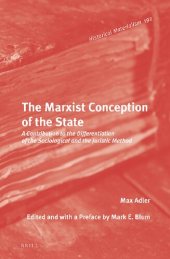 book The Marxist Conception of the State: A Contribution to the Differentiation of the Sociological and the Juristic Method