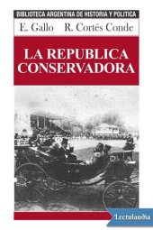 book La república conservadora