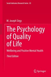 book The Psychology of Quality of Life: Wellbeing and Positive Mental Health