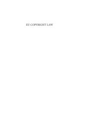 book EU Copyright Law: A Commentary