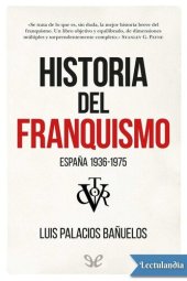 book Historia del franquismo