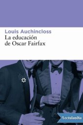 book La educación de Oscar Fairfax