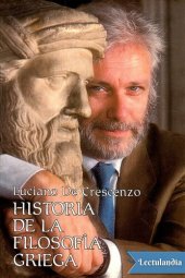 book Historia de la filosofía griega. Tomo 1