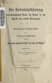 book Die Gefechtsführung abendländischer Heere im Orient in der Epoche des ersten Kreuzzugs