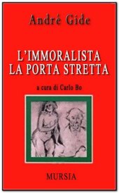 book L'immoralista. La porta stretta